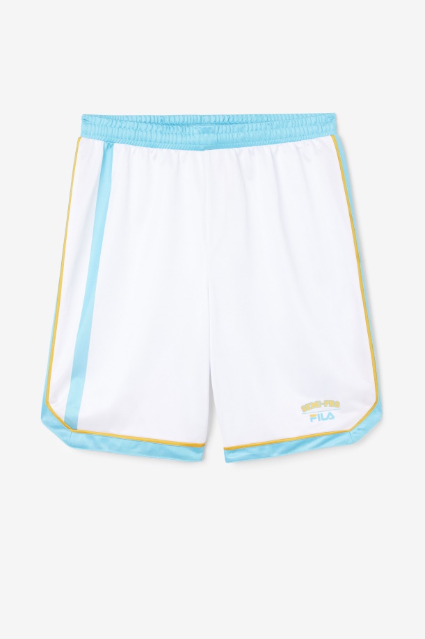 Fila λευκό/μπλε/ακτινοβόλο κίτρινο Semi-pro κοντό μπάσκετ