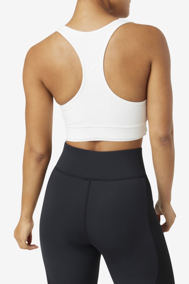 λευκό Fila Uplift τοπ σουτιέν Racerback