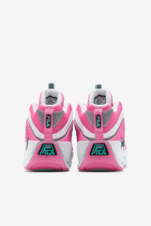 Fila White/pink/cockatoo επιχορηγούμενος λόφος γυναικών 3