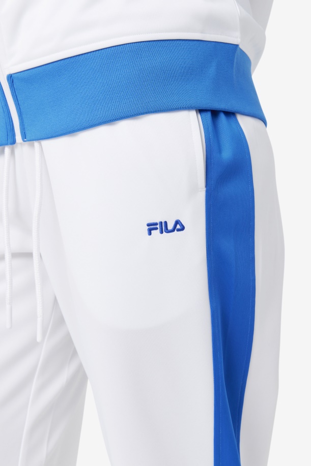 παντελόνι Fila Puerto Rico λευκό/μπλε