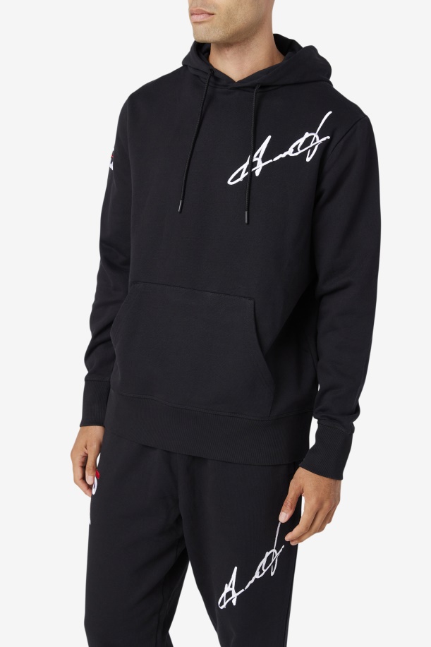 Grand Hill Lazarus Hoodie Black Fila