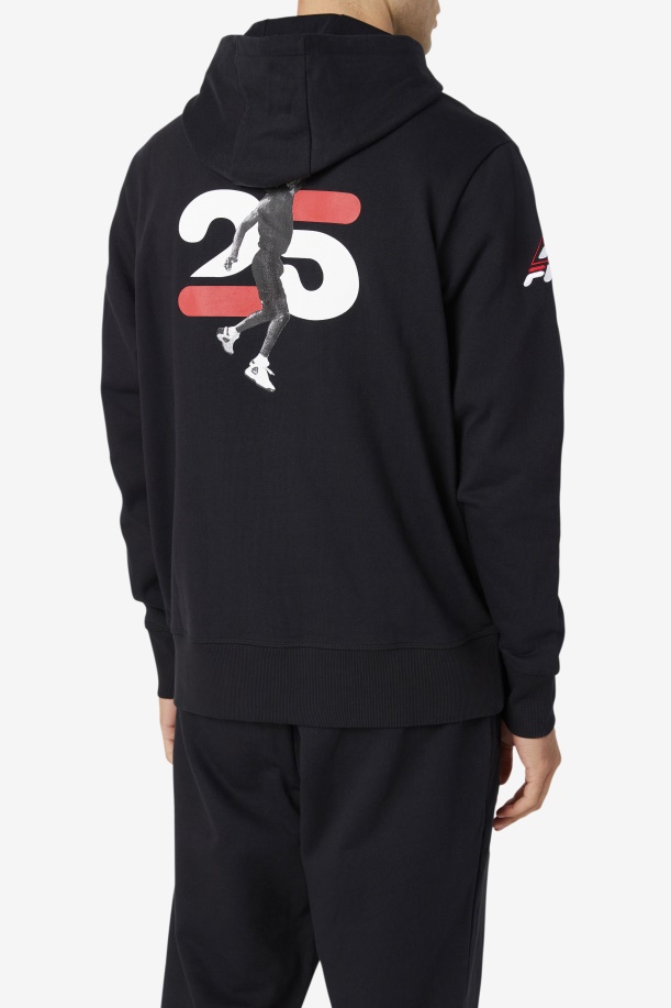 Grand Hill Lazarus Hoodie Black Fila