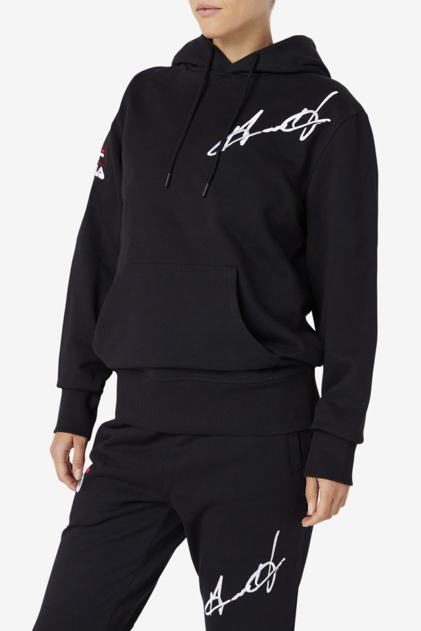 Grand Hill Lazarus Hoodie Black Fila