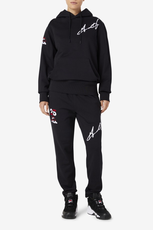 Grand Hill Lazarus Hoodie Black Fila