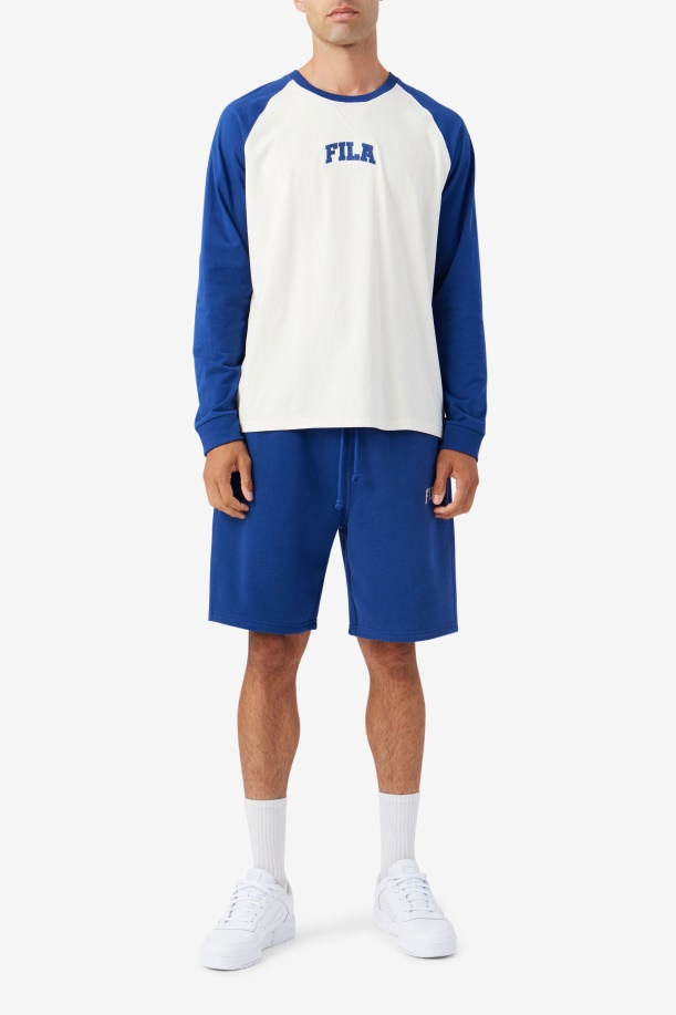 Fila Chet Raglan Tee γαρδένια/μπλε