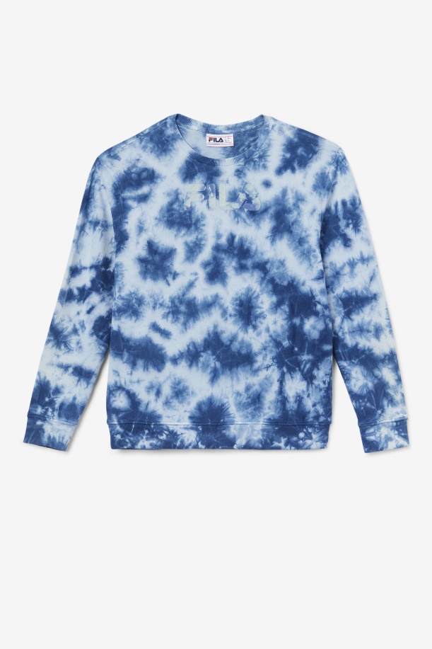 Majolica Blue/stone Fila Uplee Crew