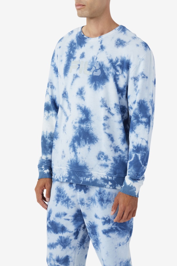 Majolica Blue/stone Fila Uplee Crew