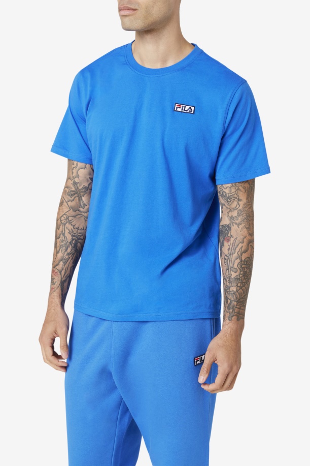μπλε μπλουζάκι Fila Skylar