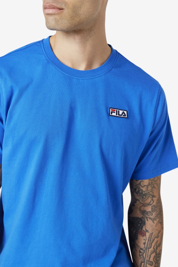 μπλε μπλουζάκι Fila Skylar