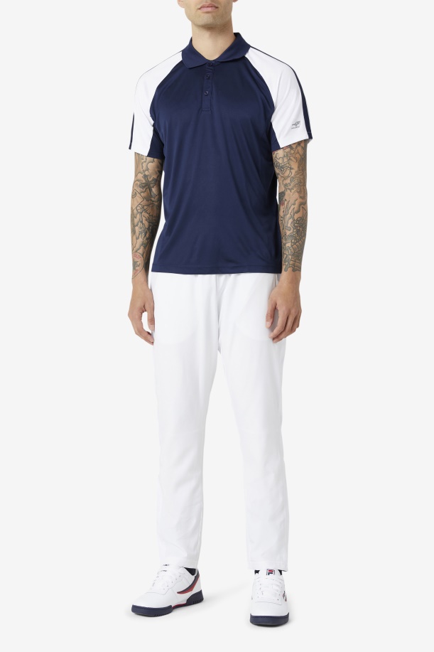 Pickleball Polo Navy/white Fila