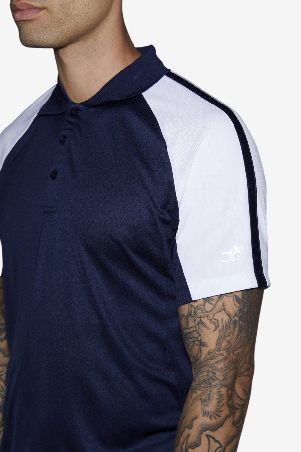 Pickleball Polo Navy/white Fila