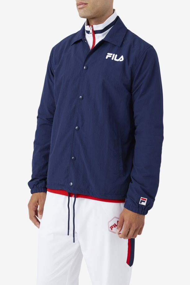 ναυτικό πούλμαν μπουφάν Fila