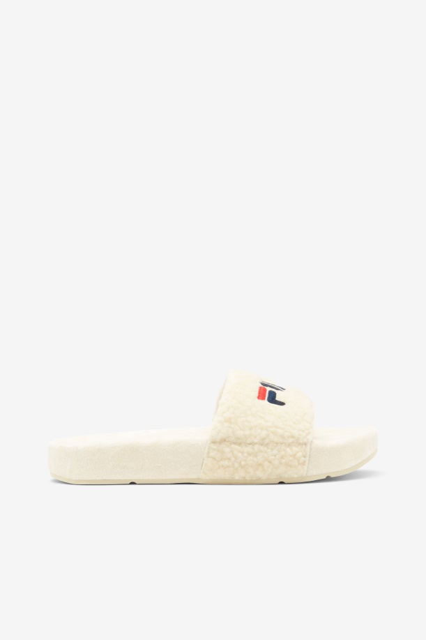 κρεμ/ναυτικό/κόκκινο Fila γυναικείο Fuzzy Drifter