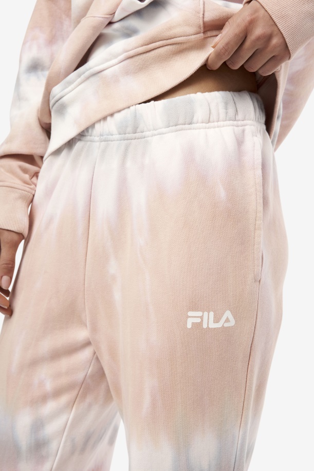 Fila Raleigh Tie Dye Jogger γαρδένια/λευκό/βελγικό μπλοκ