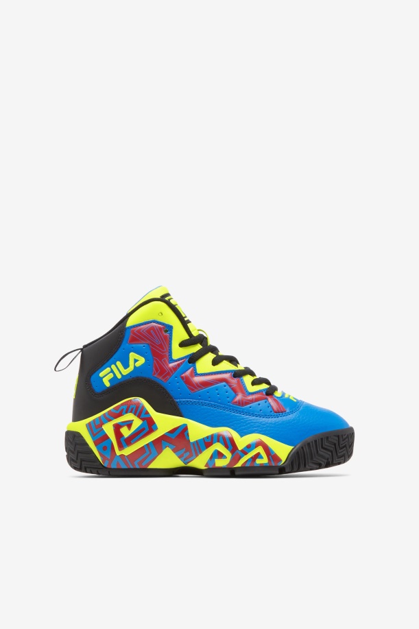 Fila μαύρο/κίτρινο/κόκκινο Big Kids' Mb