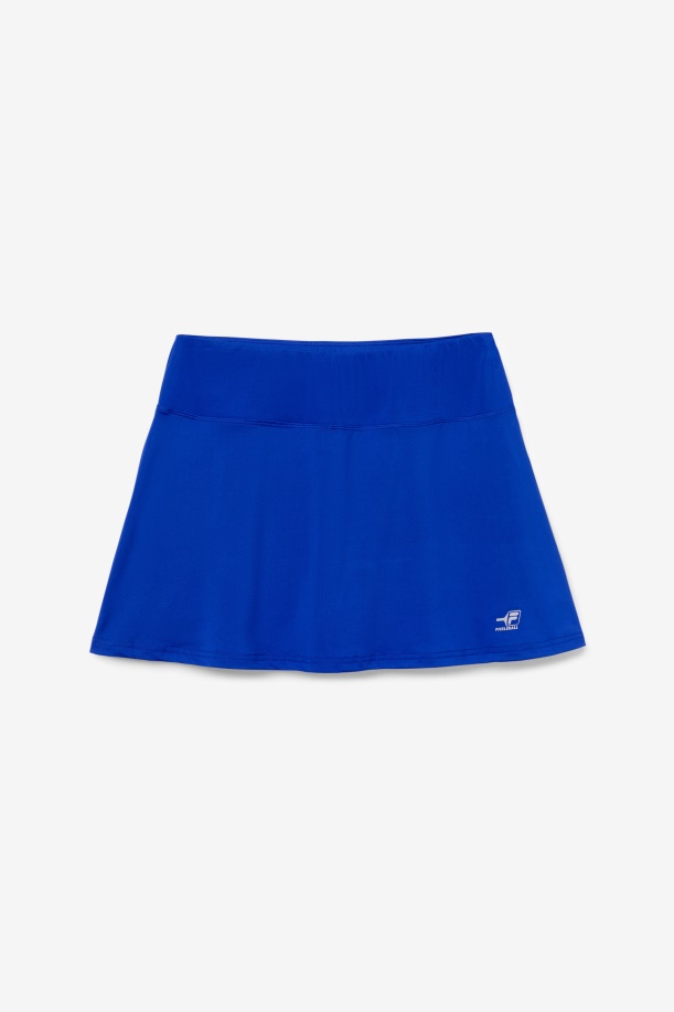 ατομικό μπλε Pickleball Flounce Skort Fila