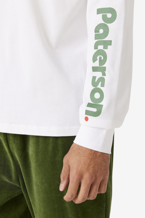 μακρυμάνικο μπλουζάκι Fila White Fila X Paterson