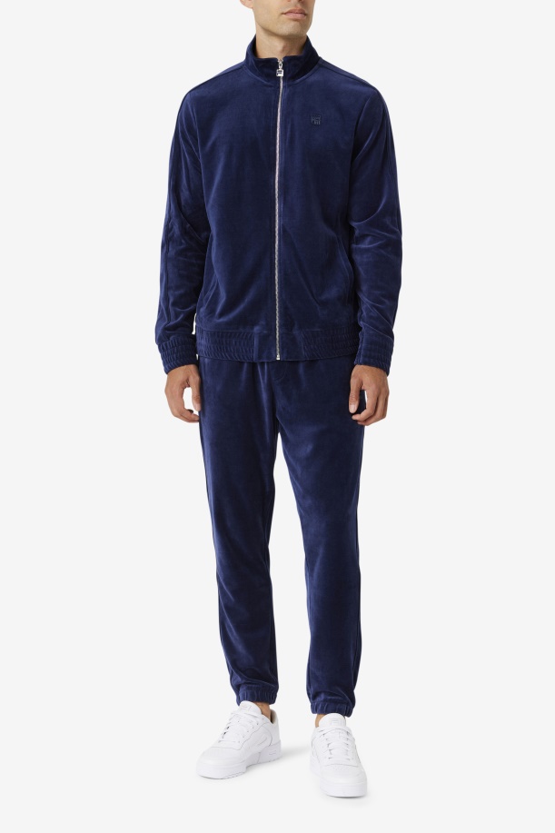 βελουτέ παντελόνι Fila Navy Deverall