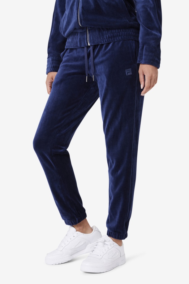 βελουτέ παντελόνι Fila Navy Deverall