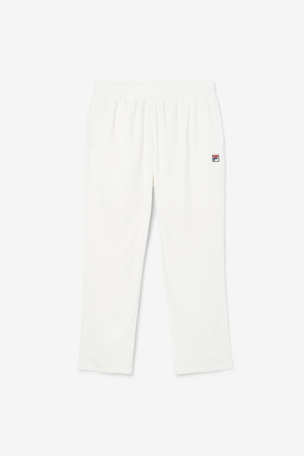 Fila O-fit βελούδινο παντελόνι γαρδένιας