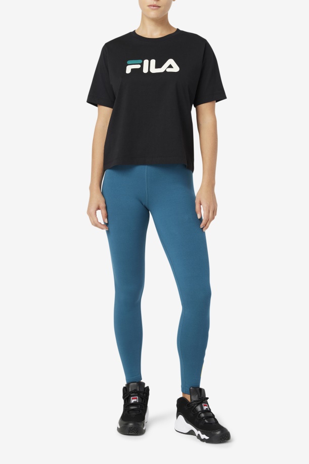 Fila Thea Tee μαύρο