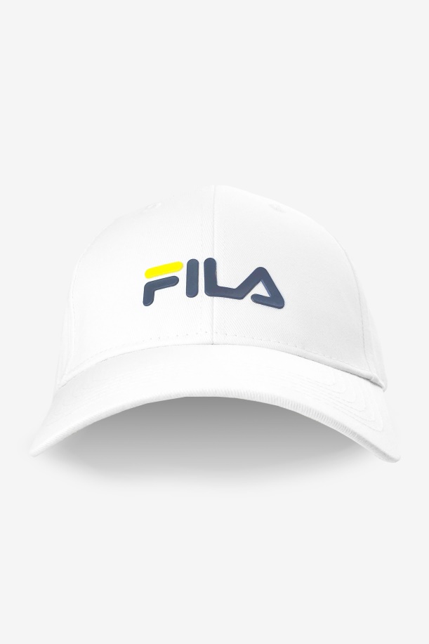 μπαμπά καπέλο Fila λευκό