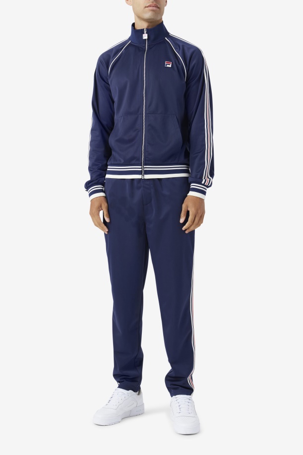 Fila Lavin σακάκι πίστας Navy/gret/κόκκινο