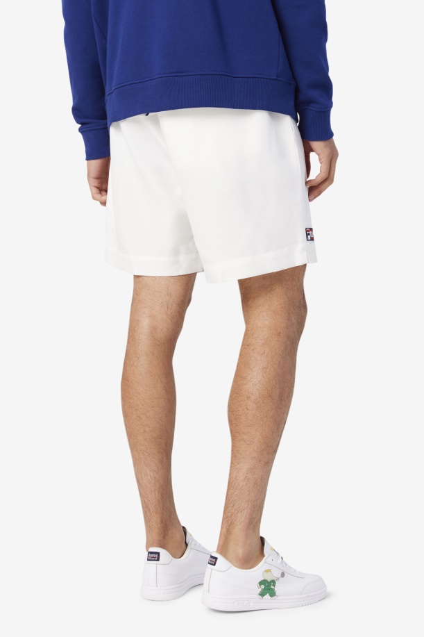 Fila λευκό/μπλε φάρος/κόκκινο φλόγα Fila X Rb Babar Marckus Short