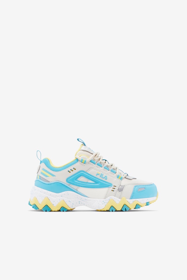 Fila Little Kids' Oakmont Tr λευκό/μπλε/καρδερίνα