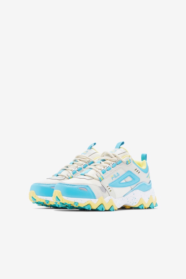 Fila Little Kids\' Oakmont Tr λευκό/μπλε/καρδερίνα