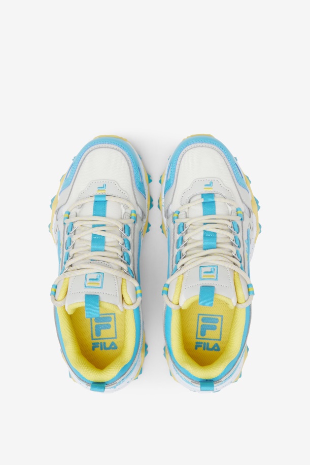 Fila Little Kids\' Oakmont Tr λευκό/μπλε/καρδερίνα
