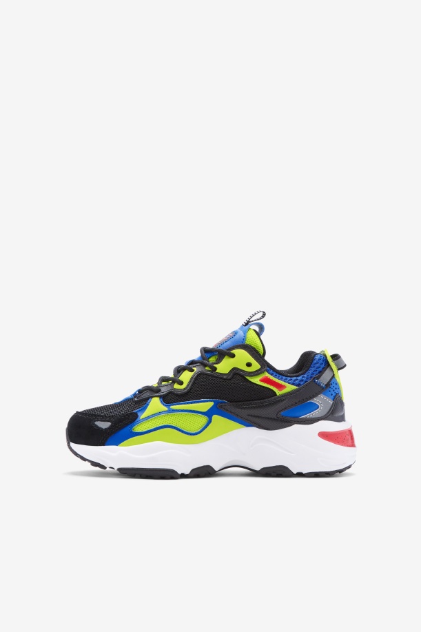 Fila Big Kids\' Ray Tracer Apex μαύρο/μπλε/κόκκινο