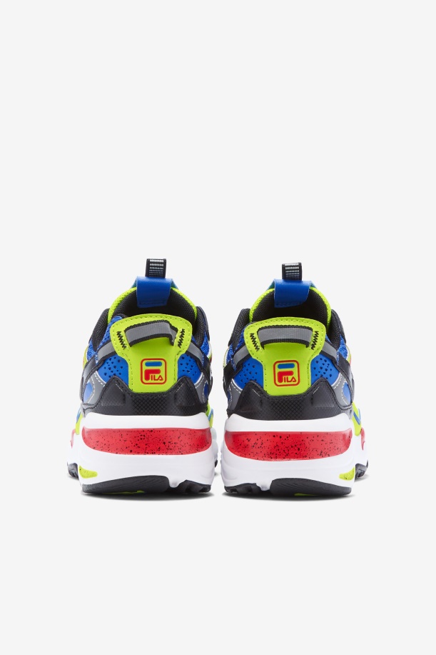 Fila Big Kids\' Ray Tracer Apex μαύρο/μπλε/κόκκινο