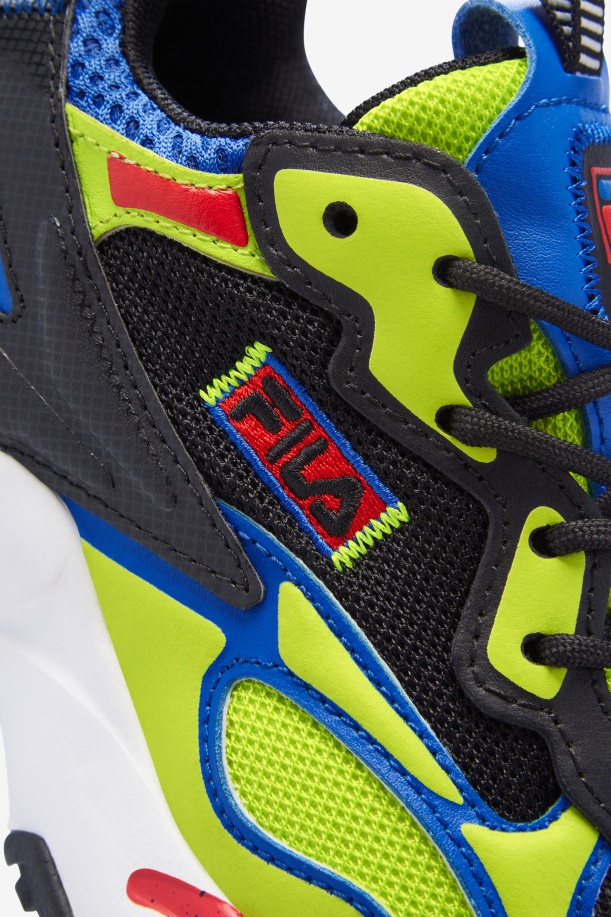 Fila Big Kids\' Ray Tracer Apex μαύρο/μπλε/κόκκινο