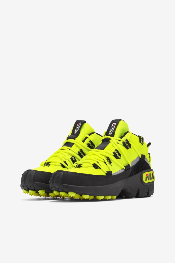 κίτρινο/μαύρο/κόκκινο γυναικείο λόφος 1 X Trailpacer Fila