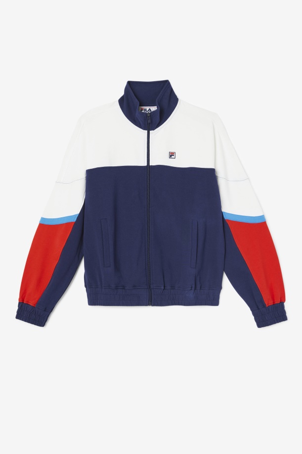 μπουφάν φόρμας Fila Navy Makayla