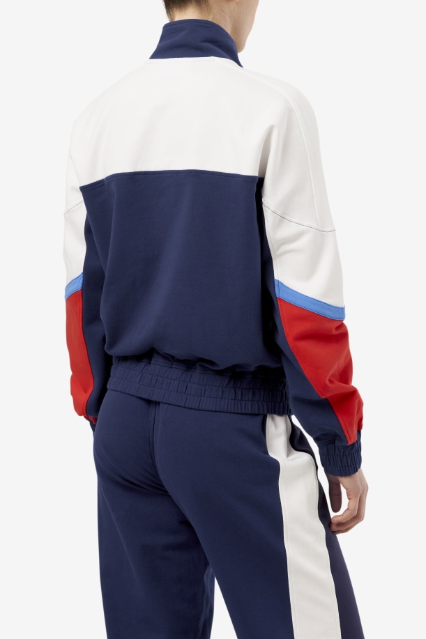 μπουφάν φόρμας Fila Navy Makayla