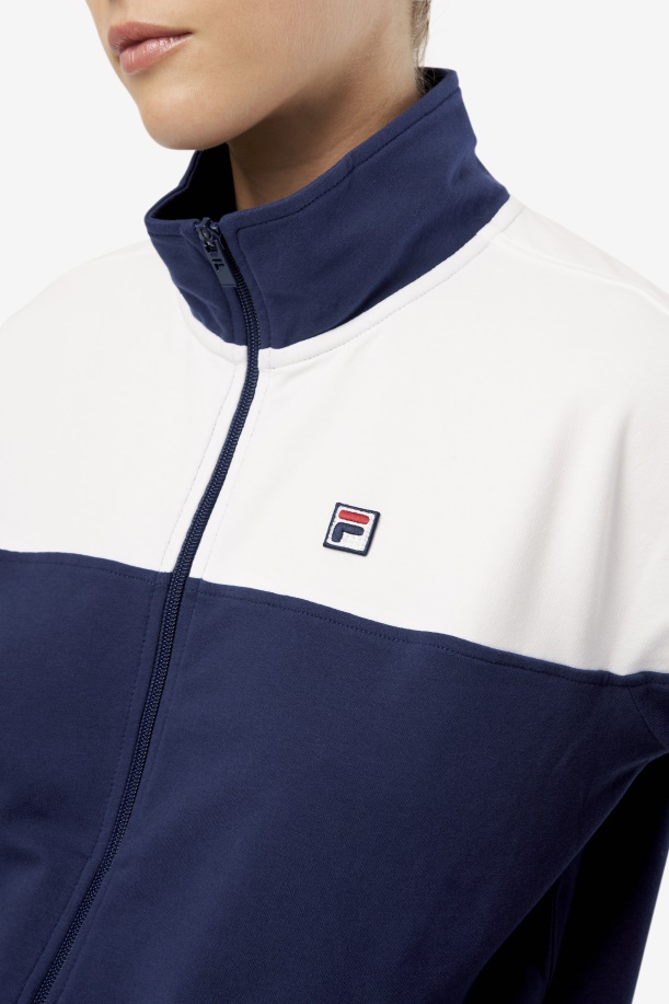 μπουφάν φόρμας Fila Navy Makayla
