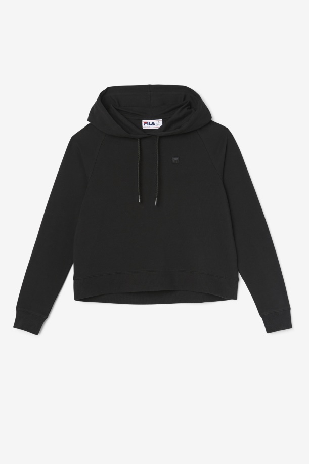 βαλερία Hoodie Fila μαύρο