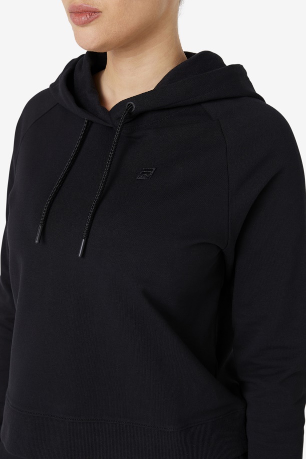 βαλερία Hoodie Fila μαύρο