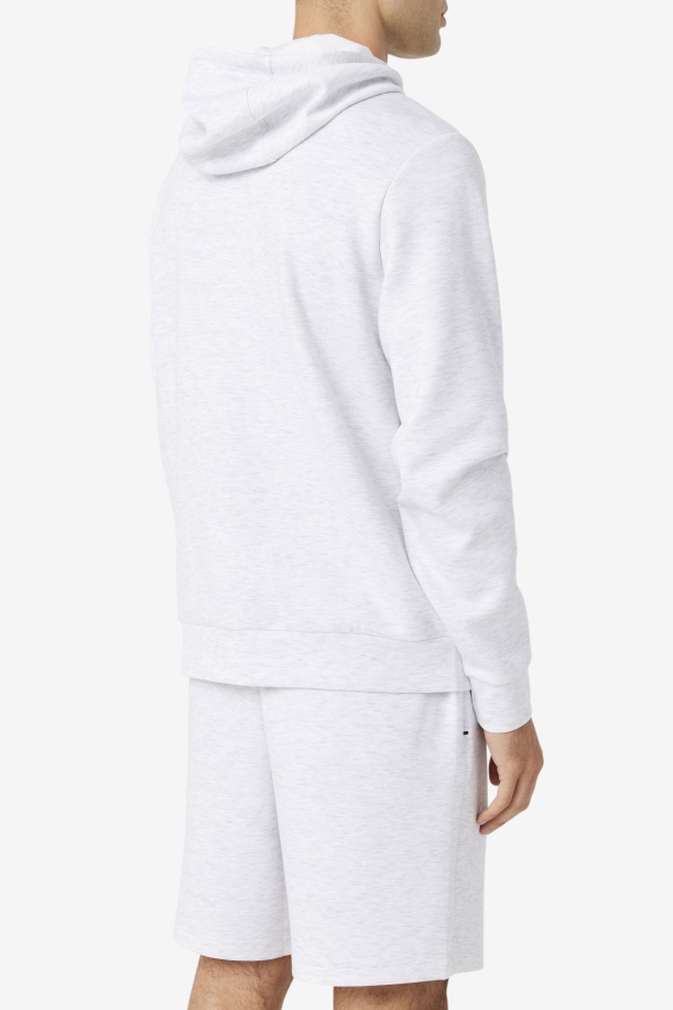 Aadheen Hoodie λευκασμένα Marl/μαύρο Fila