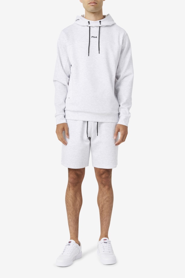 Aadheen Hoodie λευκασμένα Marl/μαύρο Fila