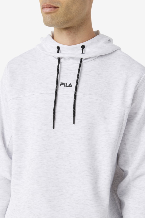 Aadheen Hoodie λευκασμένα Marl/μαύρο Fila