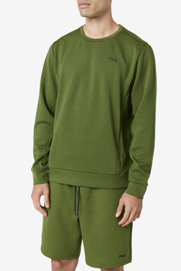 Emry Crew Fila σχοινόπρασο/μαύρο