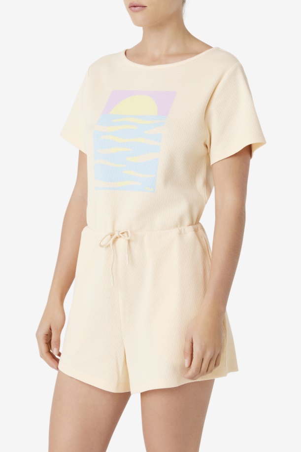 Fila Julianna Romper τρυφερό ροδάκινο