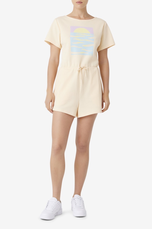 Fila Julianna Romper τρυφερό ροδάκινο