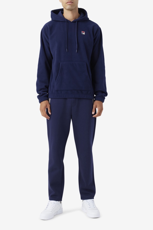 Fila Finn Fleece Hoodie Navy