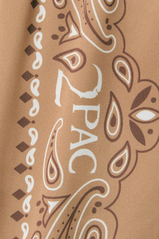 2pac Bandana Print Boxer Fila Tobacco καφέ/λευκό