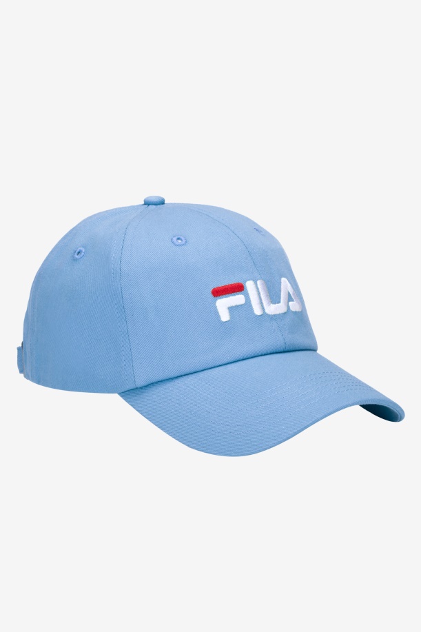 κεντημένο λογότυπο καπέλο μπέιζμπολ Fila γαλάζιο αραβοσίτου