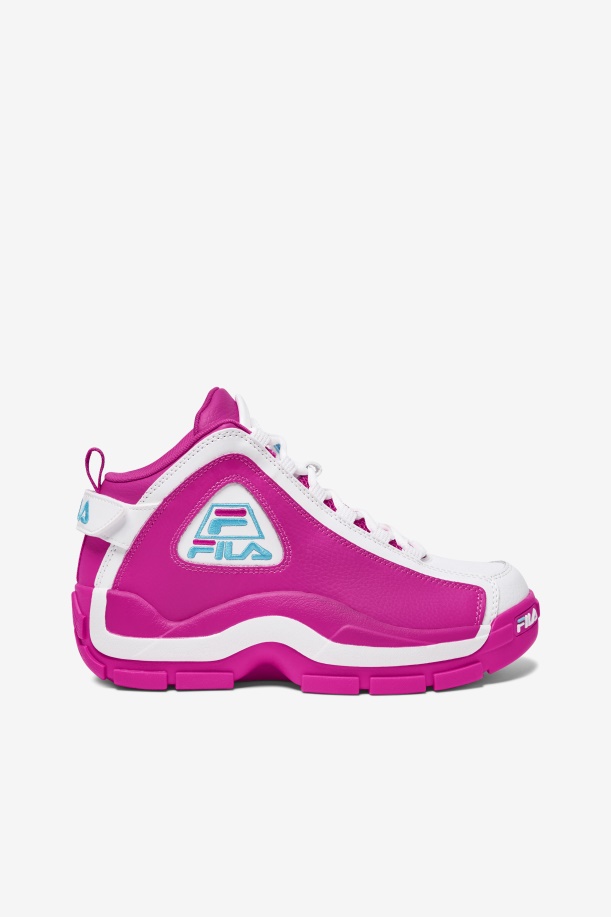 Fila γυναικεία επιχορήγηση λόφος 2 ροζ Glo/white/bluefish
